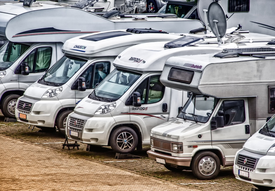 camping car en Auvergne